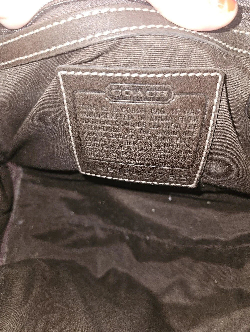 Coach Vintage Leather 